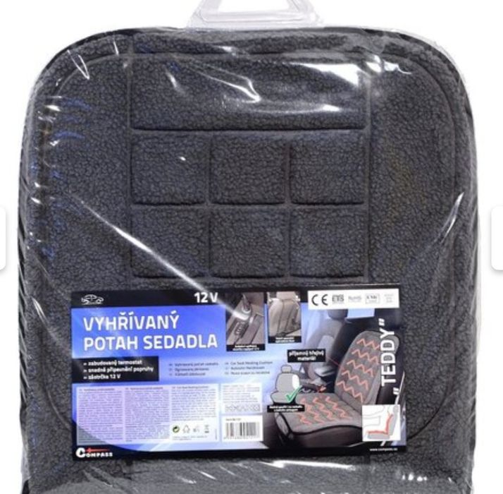 Чохол з підігрівом CARFACE для сидіння автомобіля. Чехол с подогревом