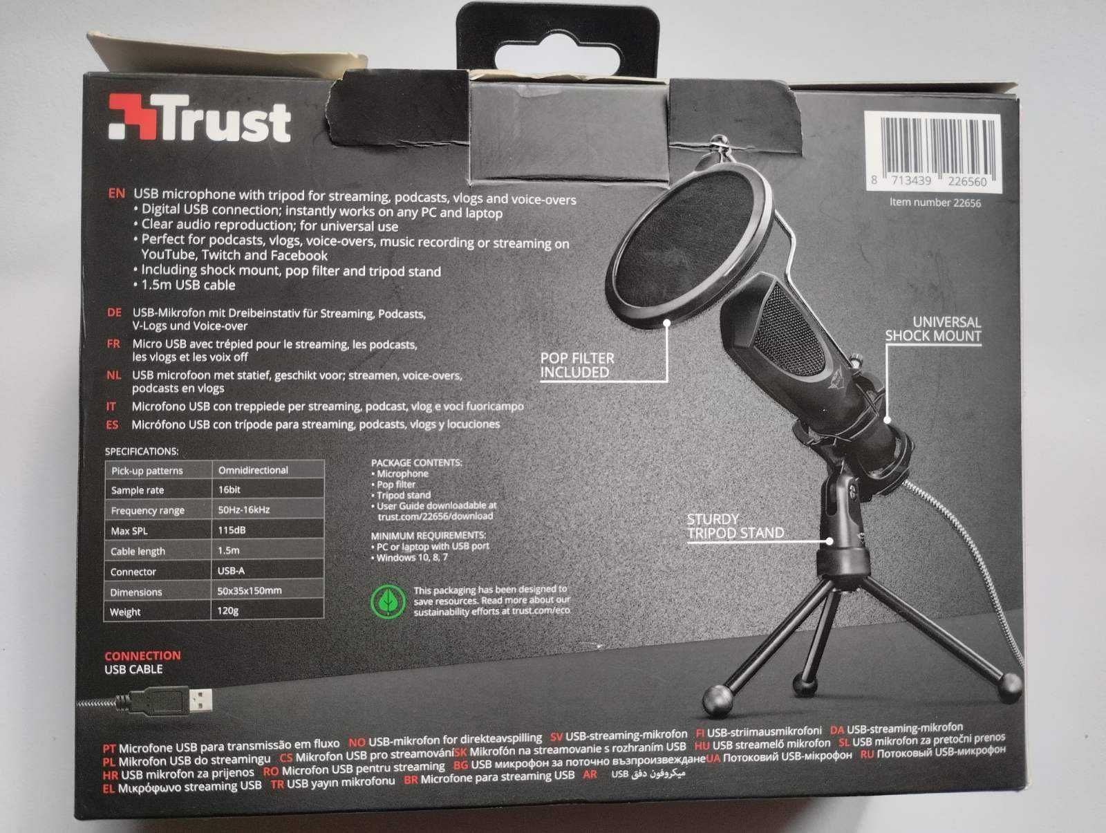 Мікрофон Trust GTX 232 Mantis