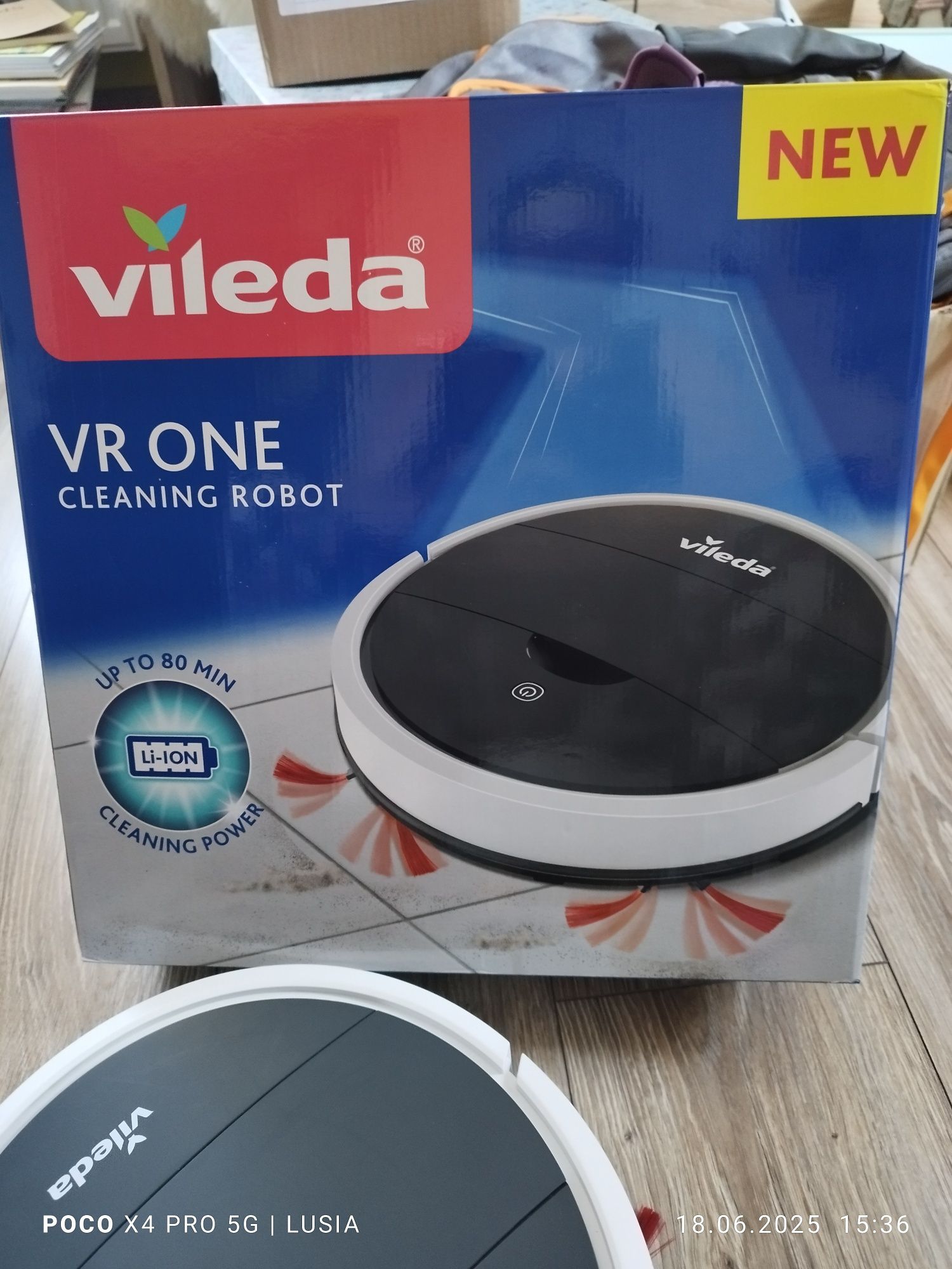Robot Vileda extra pawer bateria