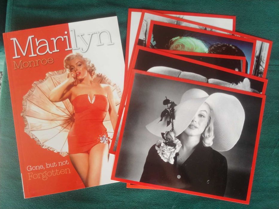 Marilyn Monroe Gone, but Not Forgotten - book and 8 print packs