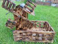 Handmade Wiatrak z donicą