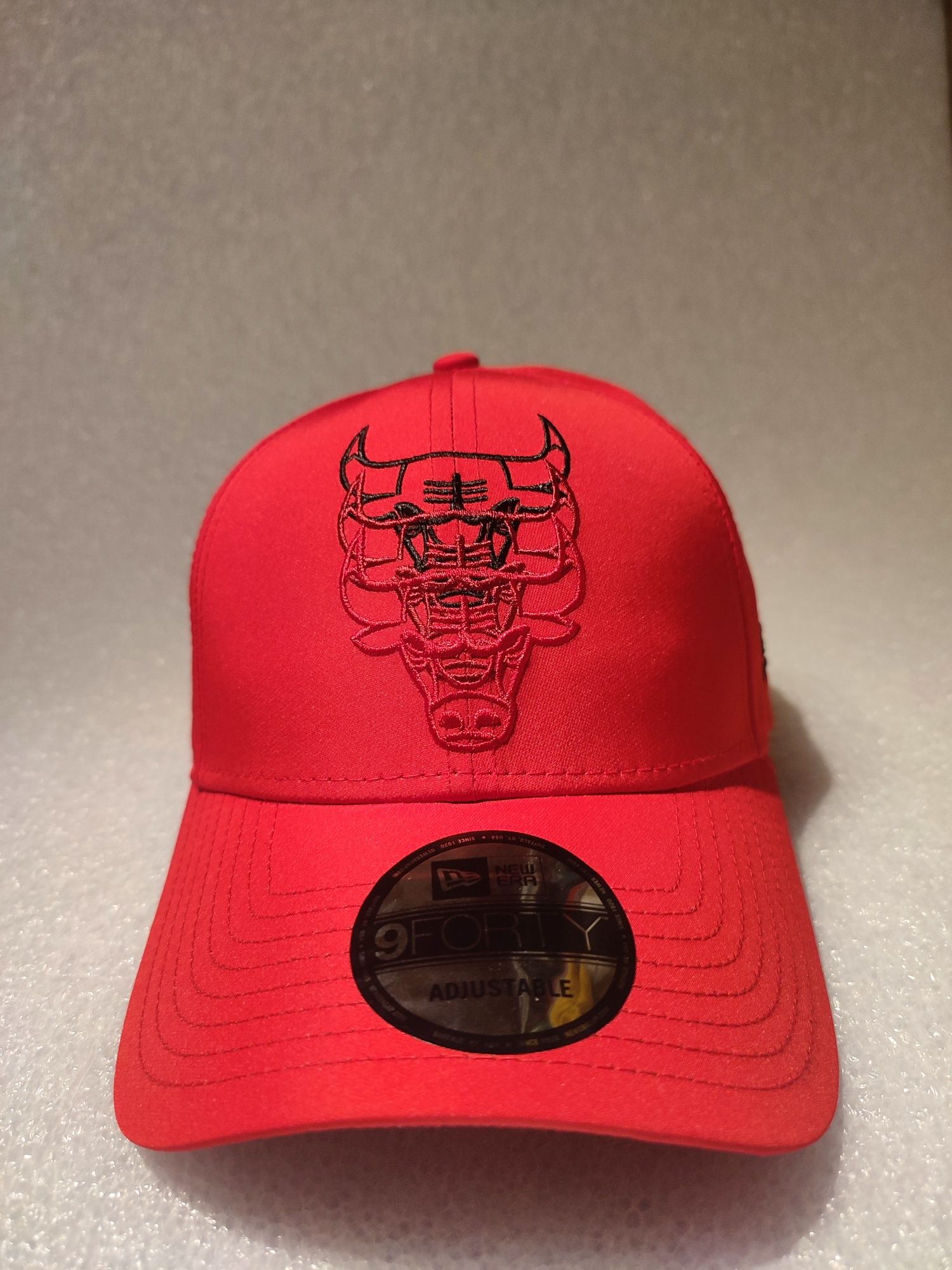 Czapka z daszkiem New Era 9forty Chicago Bulls czerwona