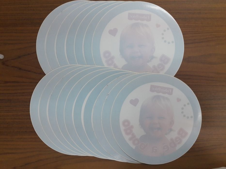 Autocolante "Bebé a bordo"