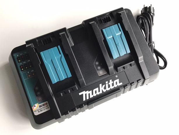Зарядное устройство/зарядка Makita ориг. DC18RD/DC18RC 2 портовое 220V