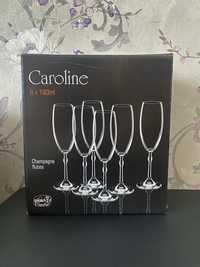 Набір бокалів для шампанського Caroline