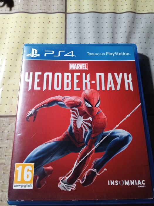 Диск spider man на пс 4