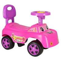 Różowy Samochodzik Jeździk Pchacz dla dzieci