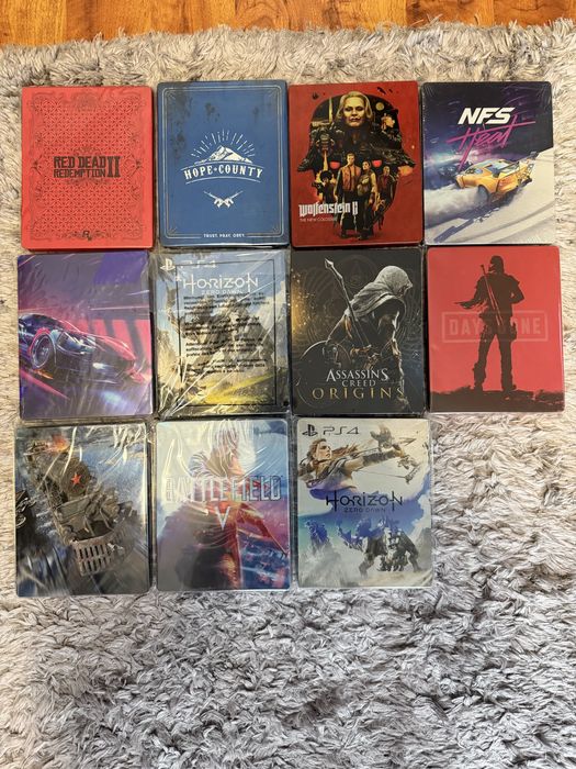 Zestaw Steelbook PS4 PS5