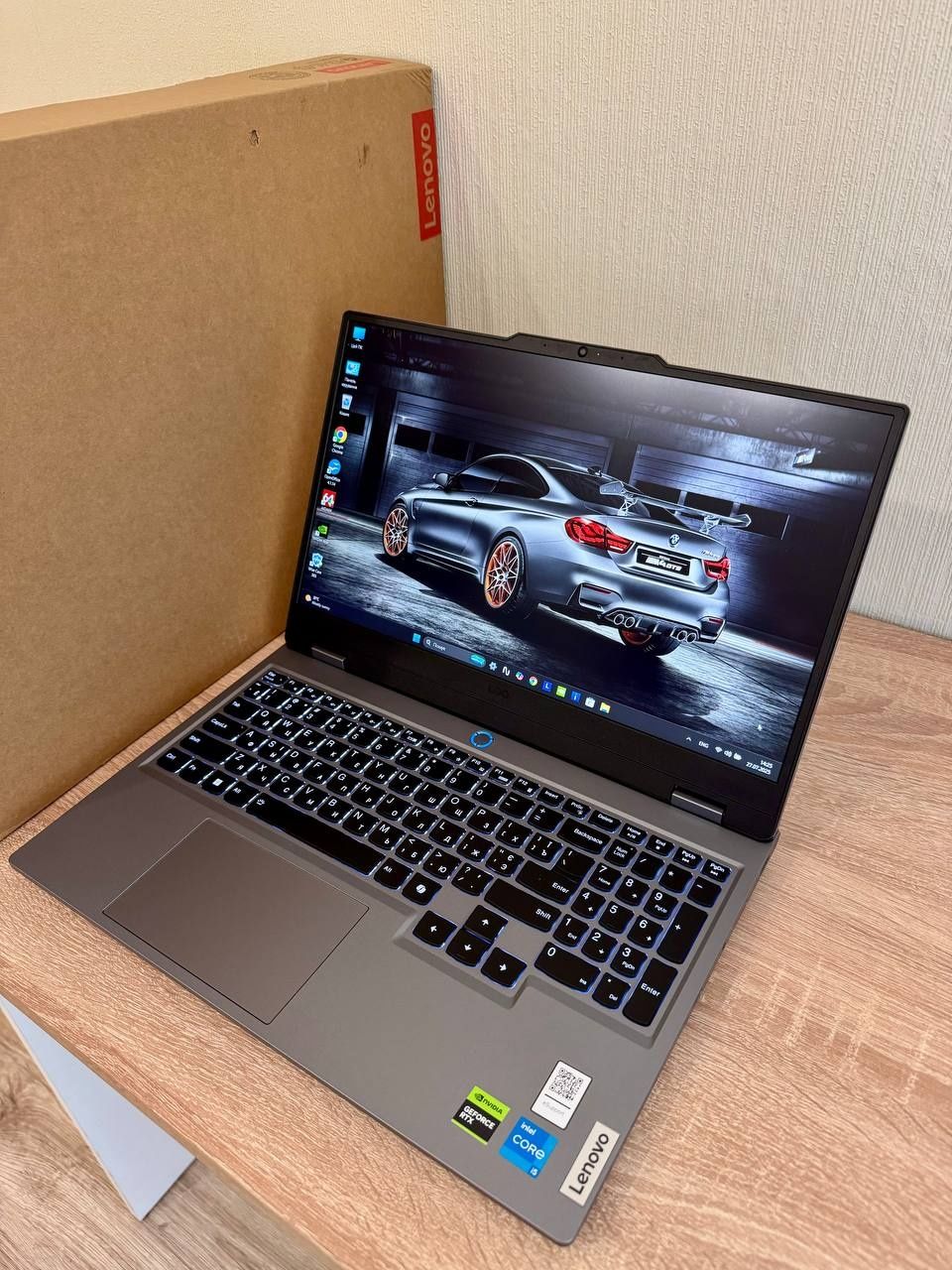Новый игровой ноутбук Lenovo-LOQ-15IAX9 (i5-12450HX/RTX4050-6Gb-105W)