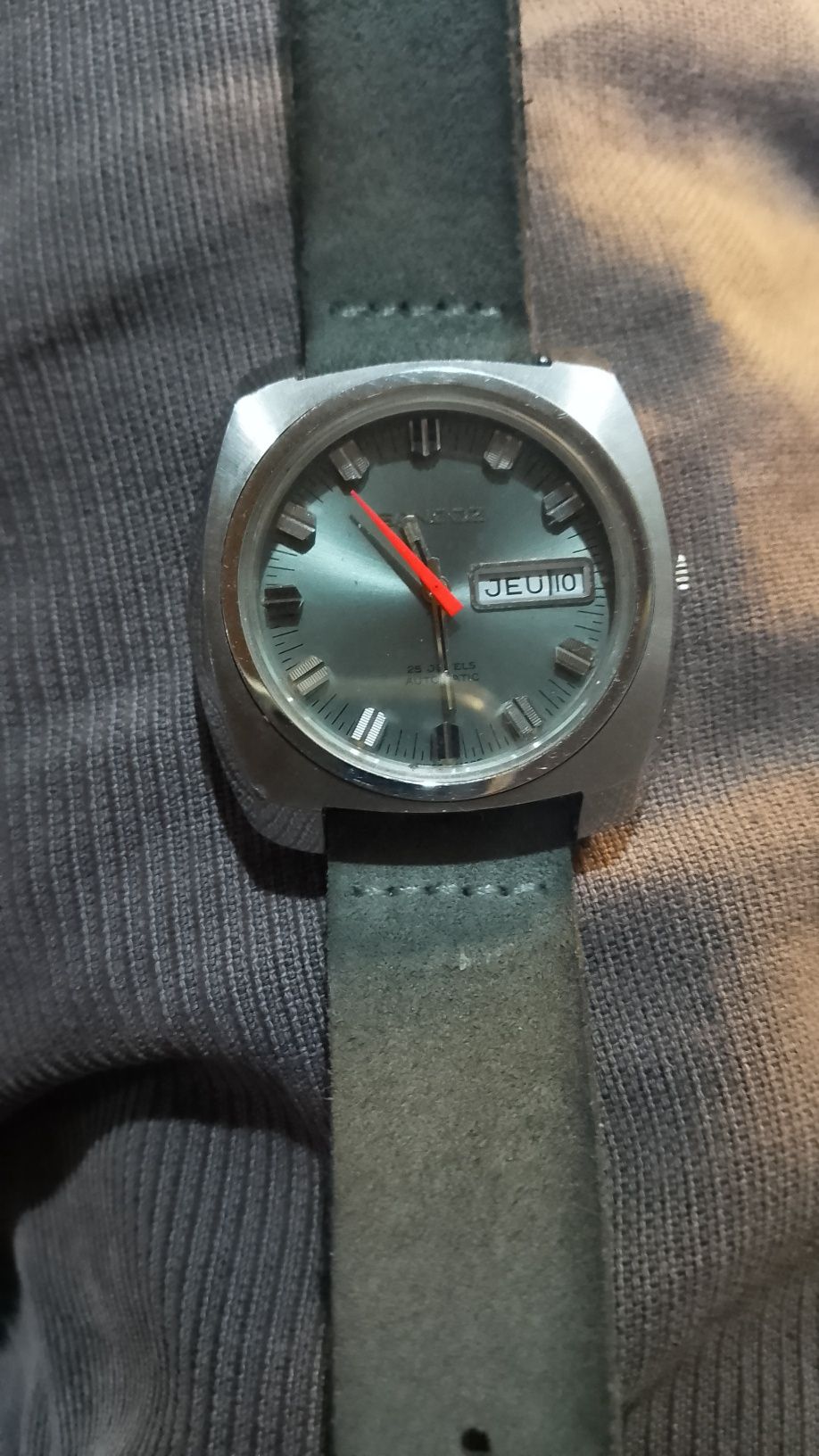 Relógio sandoz automático antigo