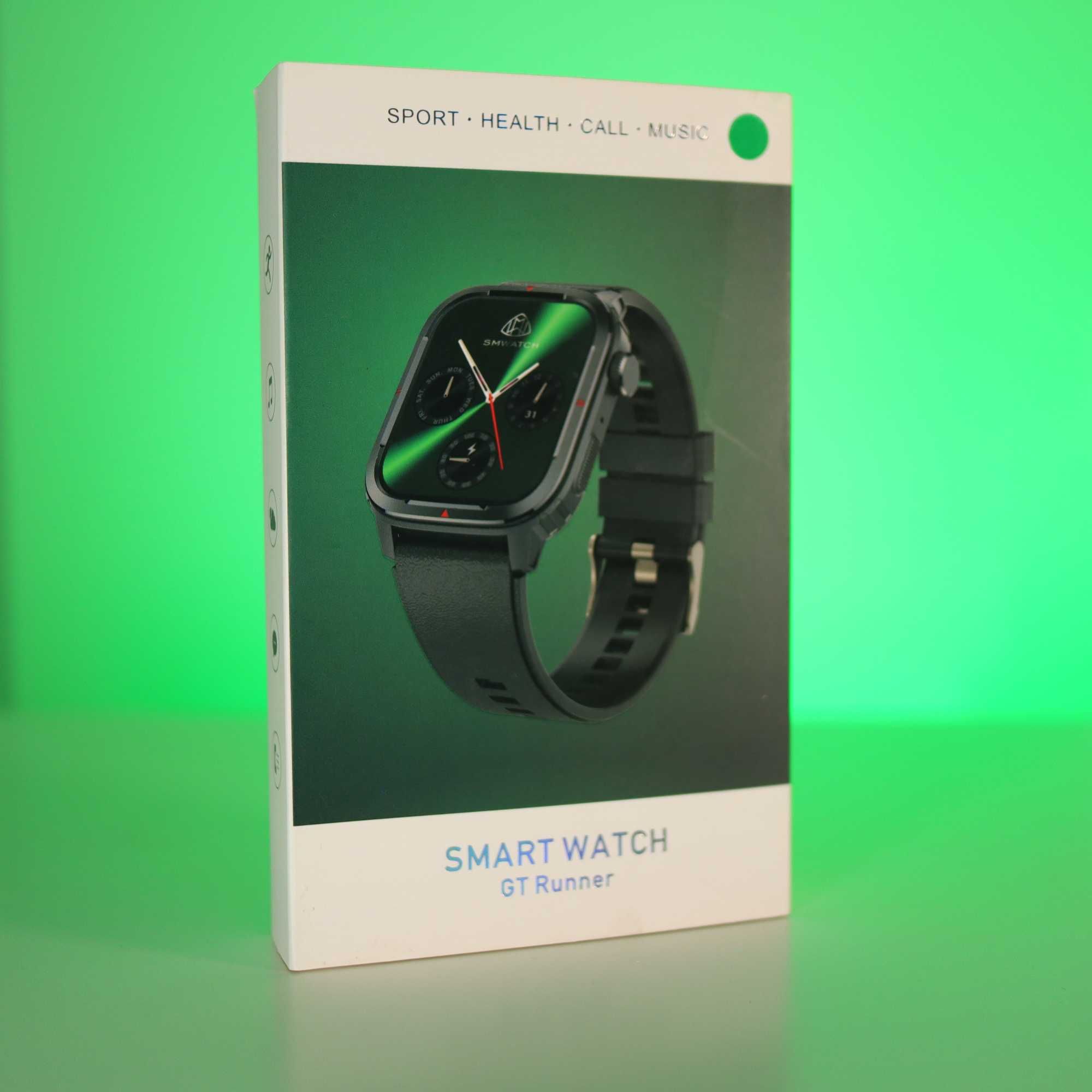 Smartwatch Makibes Q25 - metalowa obudowa, ekran 1,7"