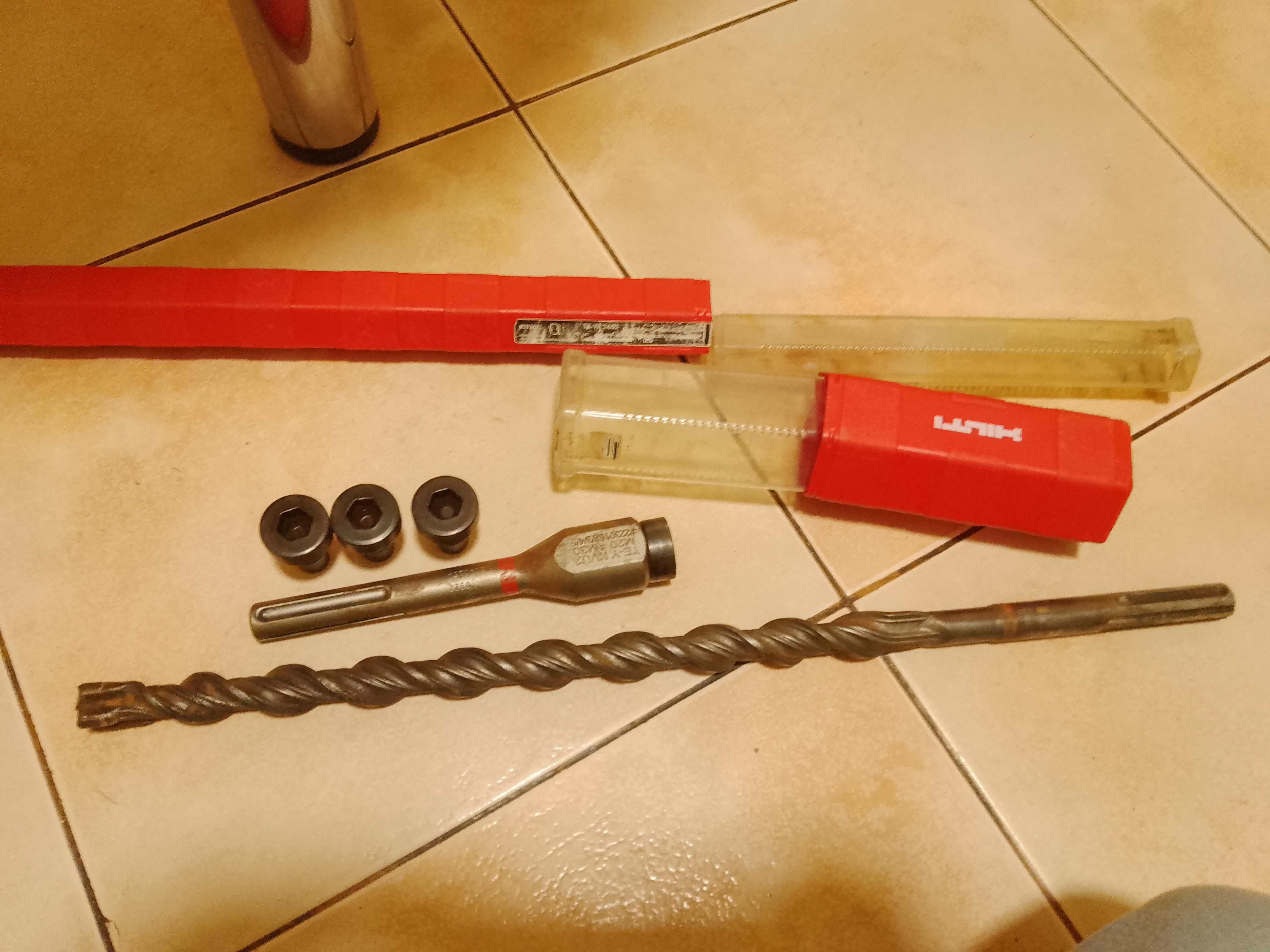 HILTI wiertło fi 24 +adapter do osadzania kotwy