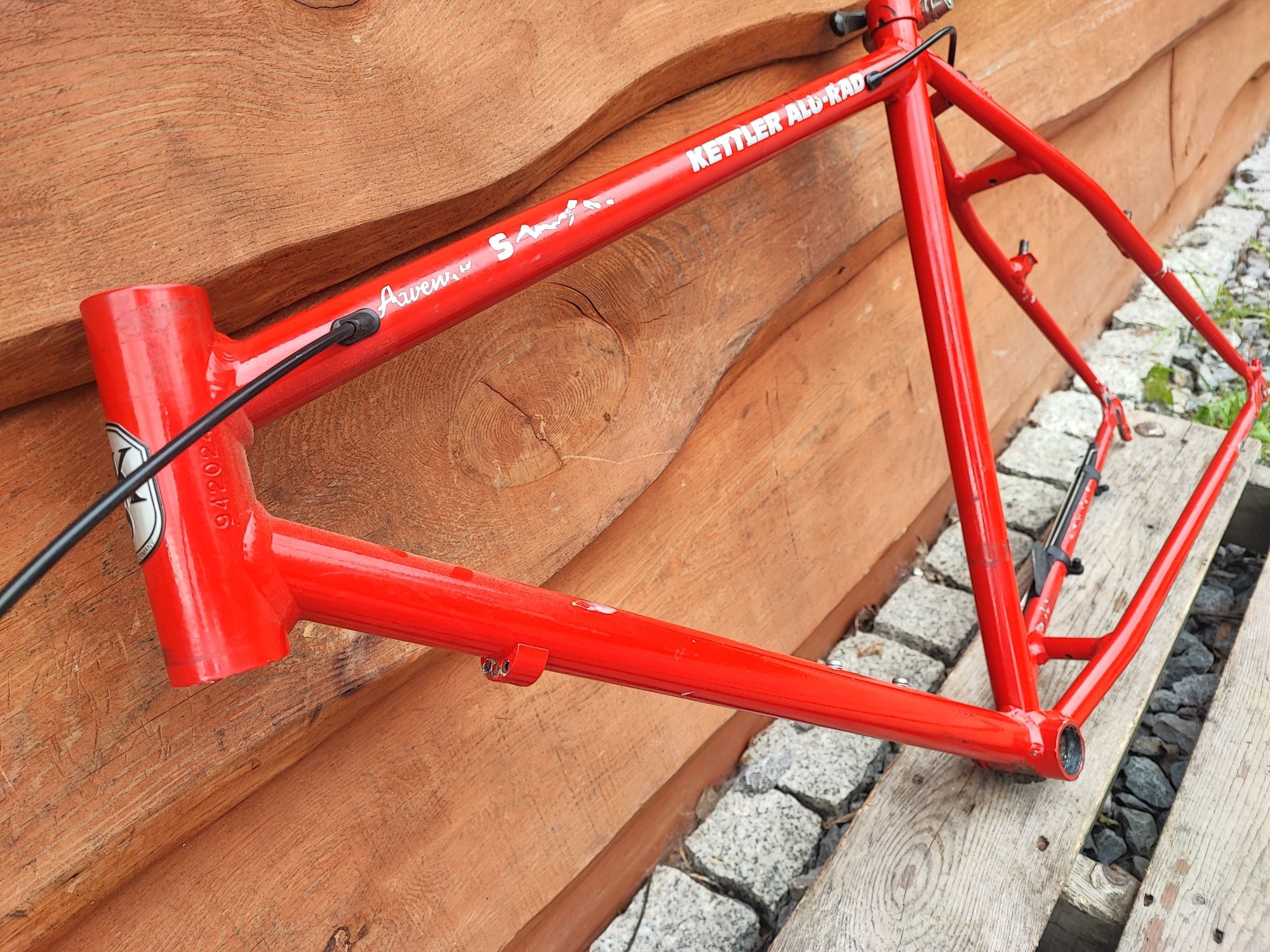 Rama rowerowa Kettler Alu-Rad retro mtb 26 Shimano cr-mo