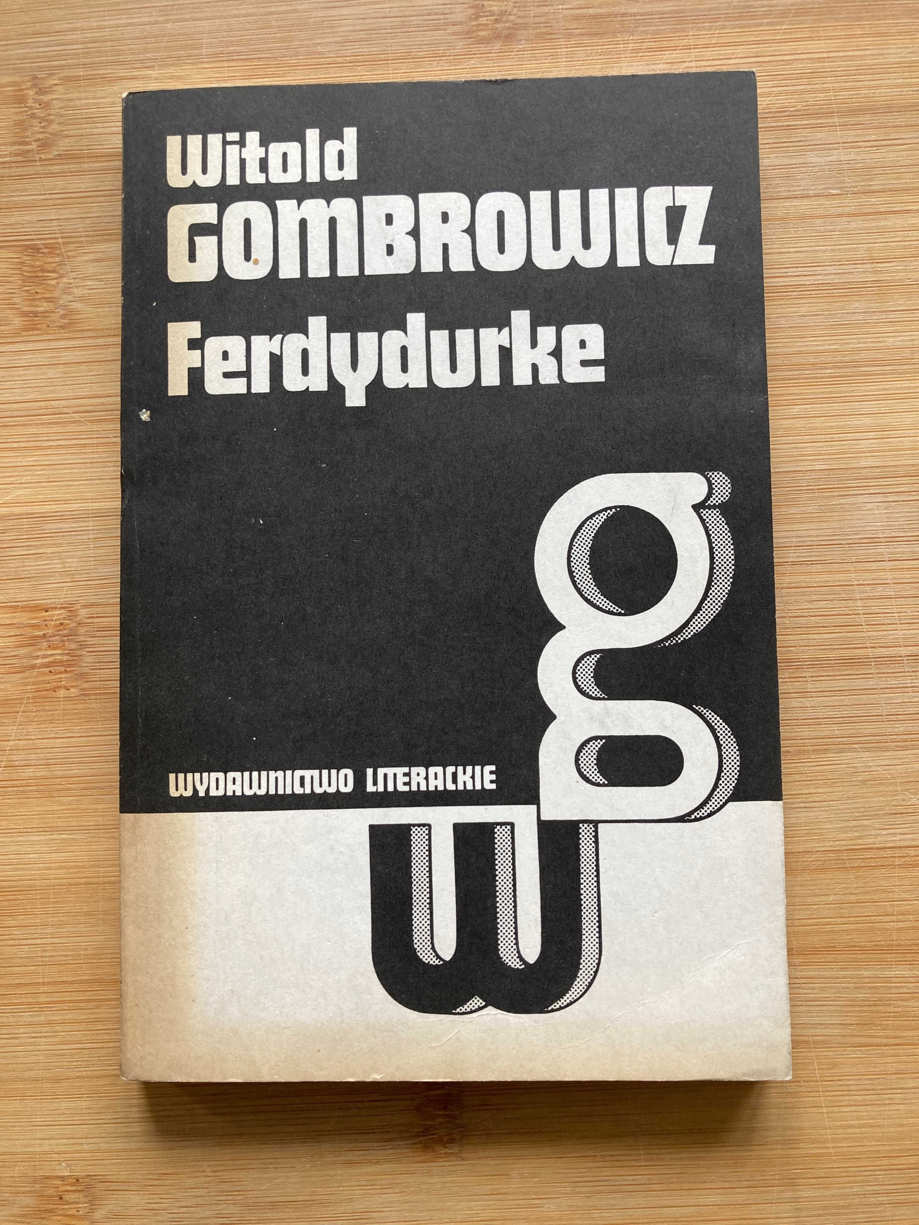 Ferdydurke - Witold Gombrowicz, wyd. II 1987