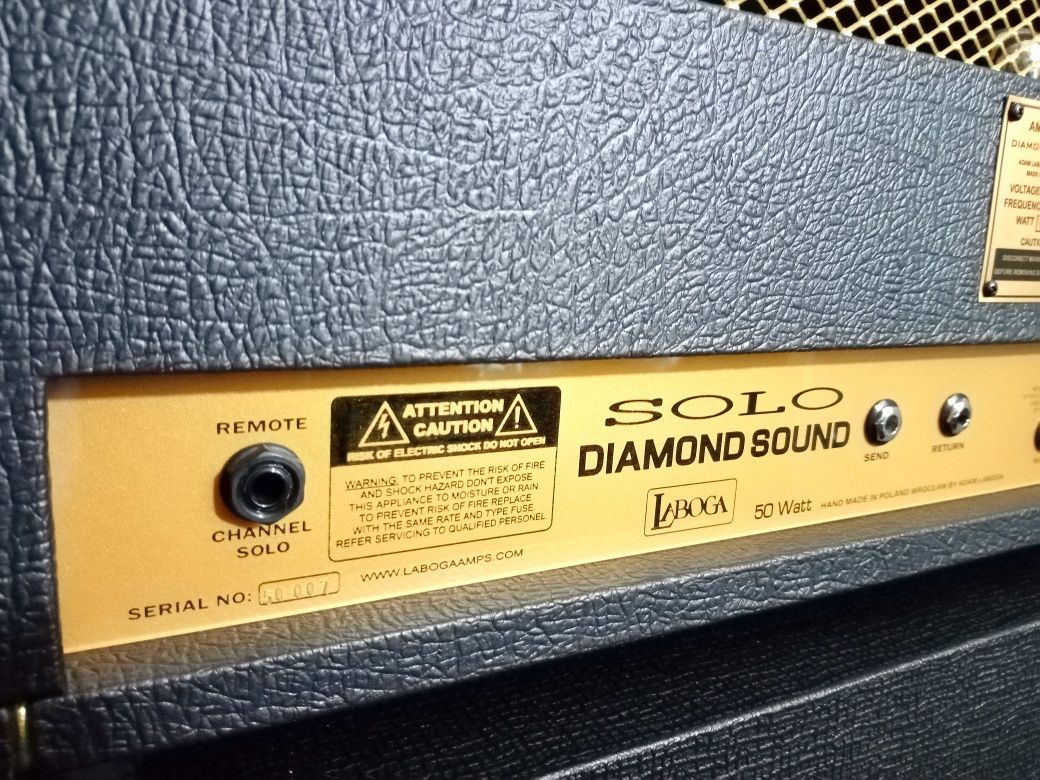 Laboga 50W Diamond + 2x12  celestion 30