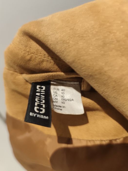 Kurtka ramoneska musztarda camel M 38