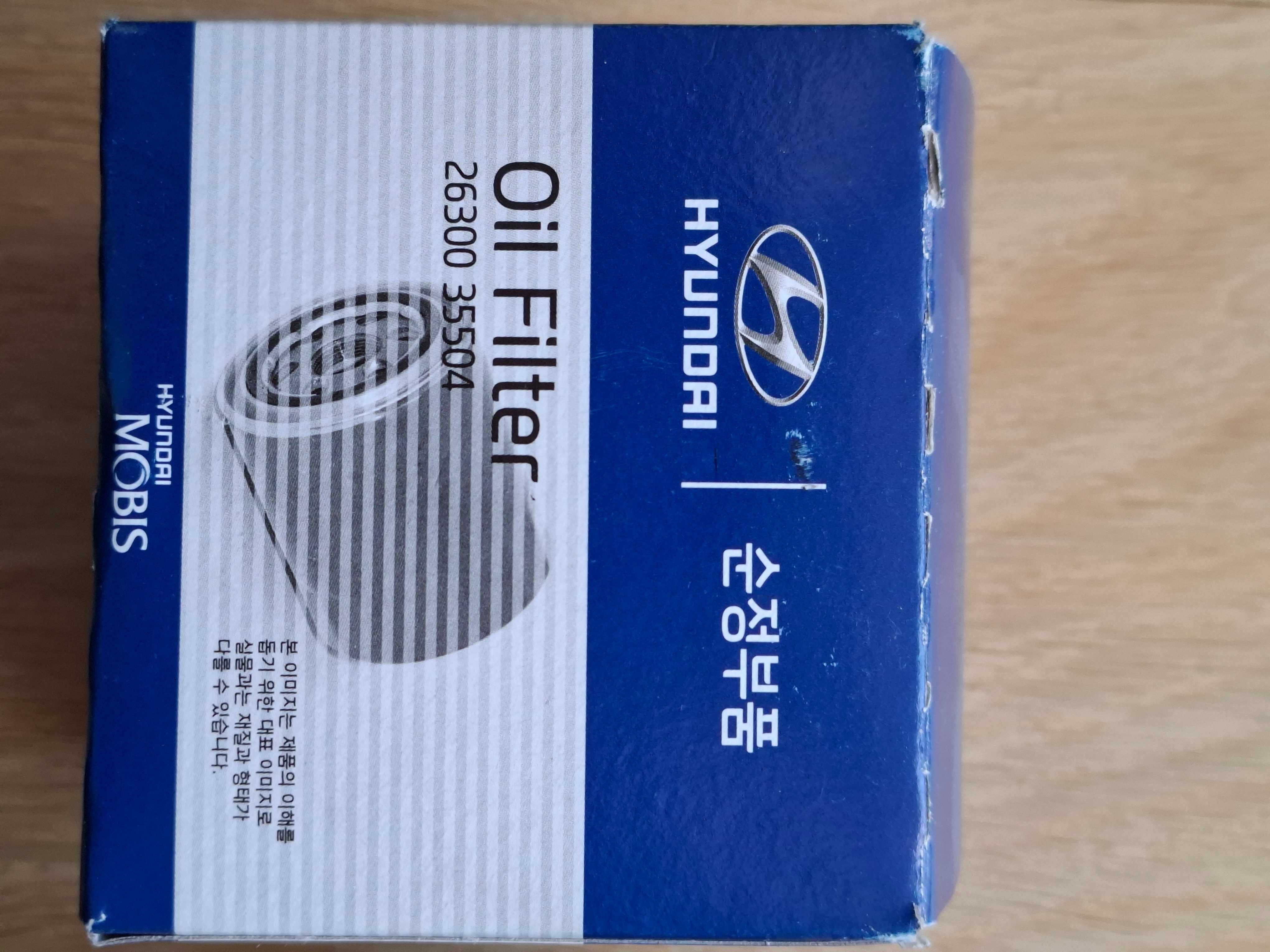Filtr oleju Hyundai Tucson 2.0 141 KM, Kia Sportage