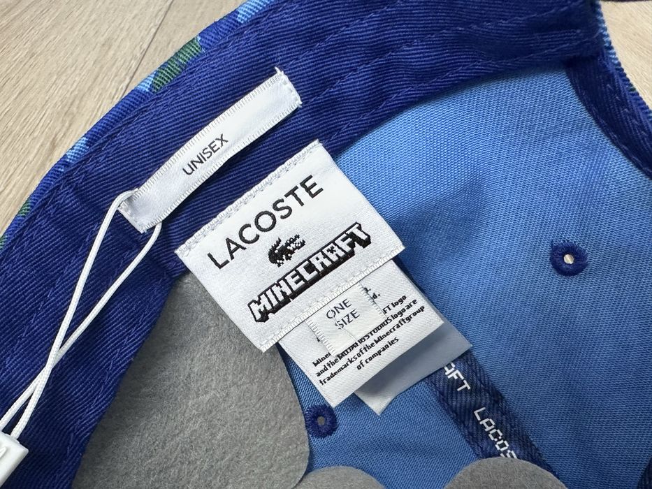 Кепка lacoste minecraft