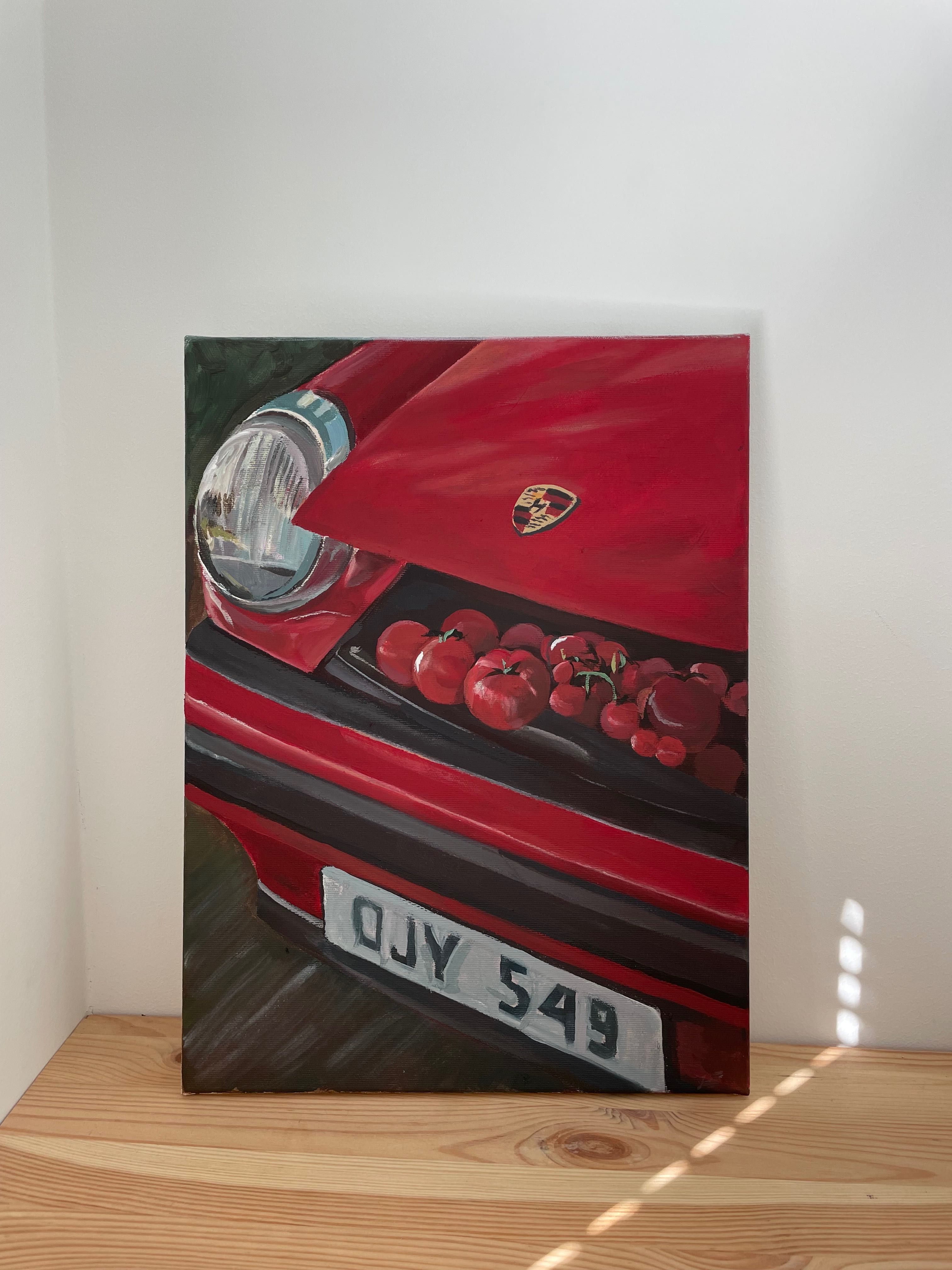 obraz porsche 911 akryl na płótnie