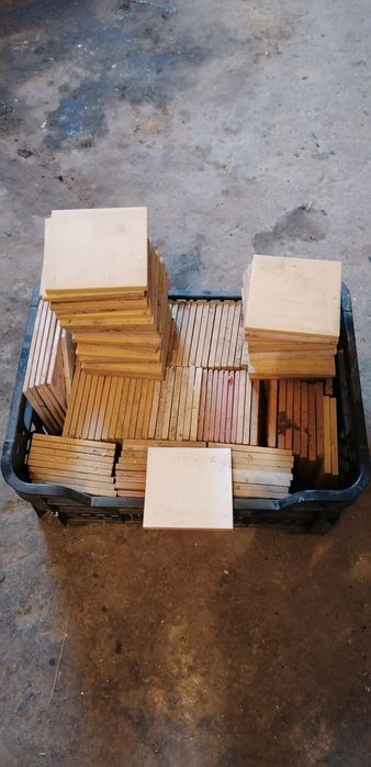 Starodawne płytki ceramiczne 10x10 (ok. 400szt)
