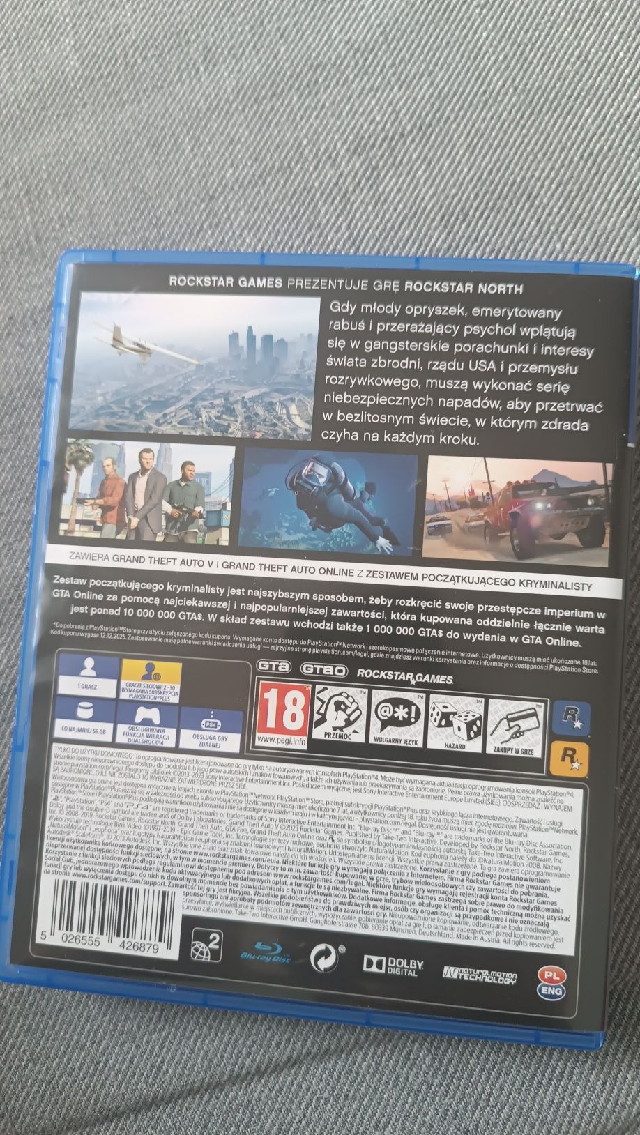 GTA 5 premium edition na ps4