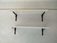 2  Parteleiras com suporte  IKEA
