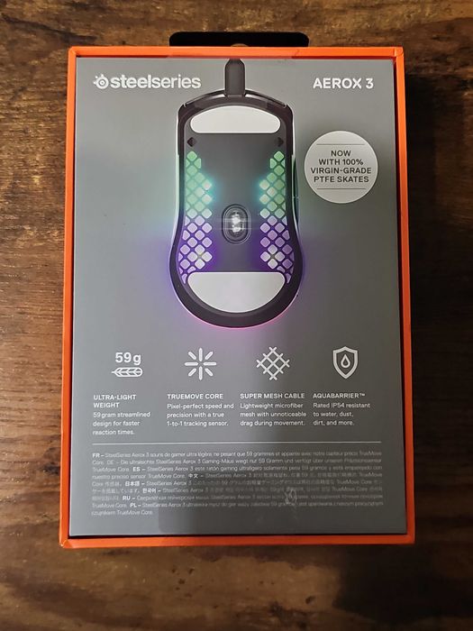 Steelseries Aerox 3 Onyx (62611)
Mysz optyczna Bezprzewodowa