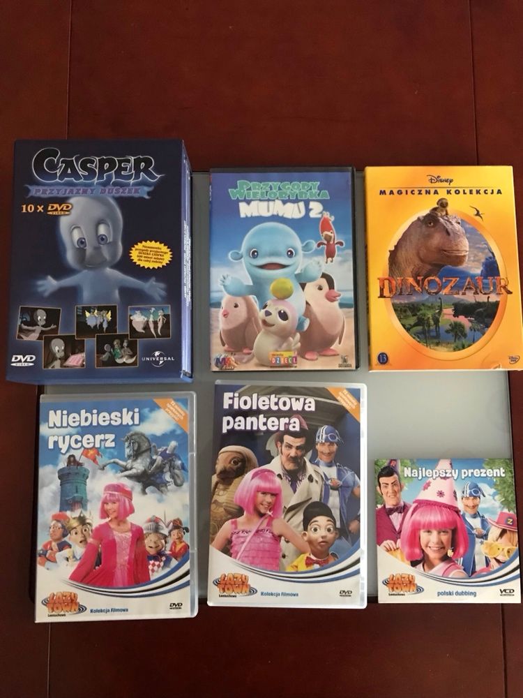 DVD bajki Avengers, Lego, Ninjago ta insze