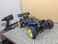 RC машинка Team Associated RCb8.2E Brushless баггі 1/8 безколекторна