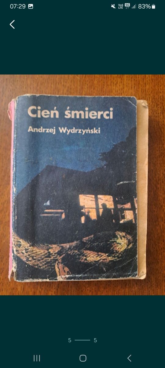 Kryminały PRL 5 szt.
