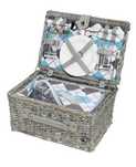Kosz piknikowy CILIO Stresa Deluxe - , dla 2 os., 40×28×20 cm  - NOWY