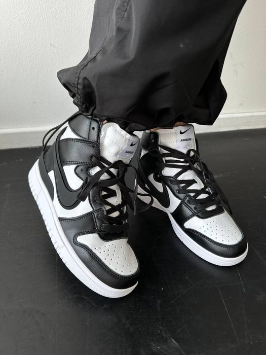 БЕЗКОШТОВНА ДОСТАВКА‼️Кросівки Nike Sb High Dunk X Ambush Black/White.