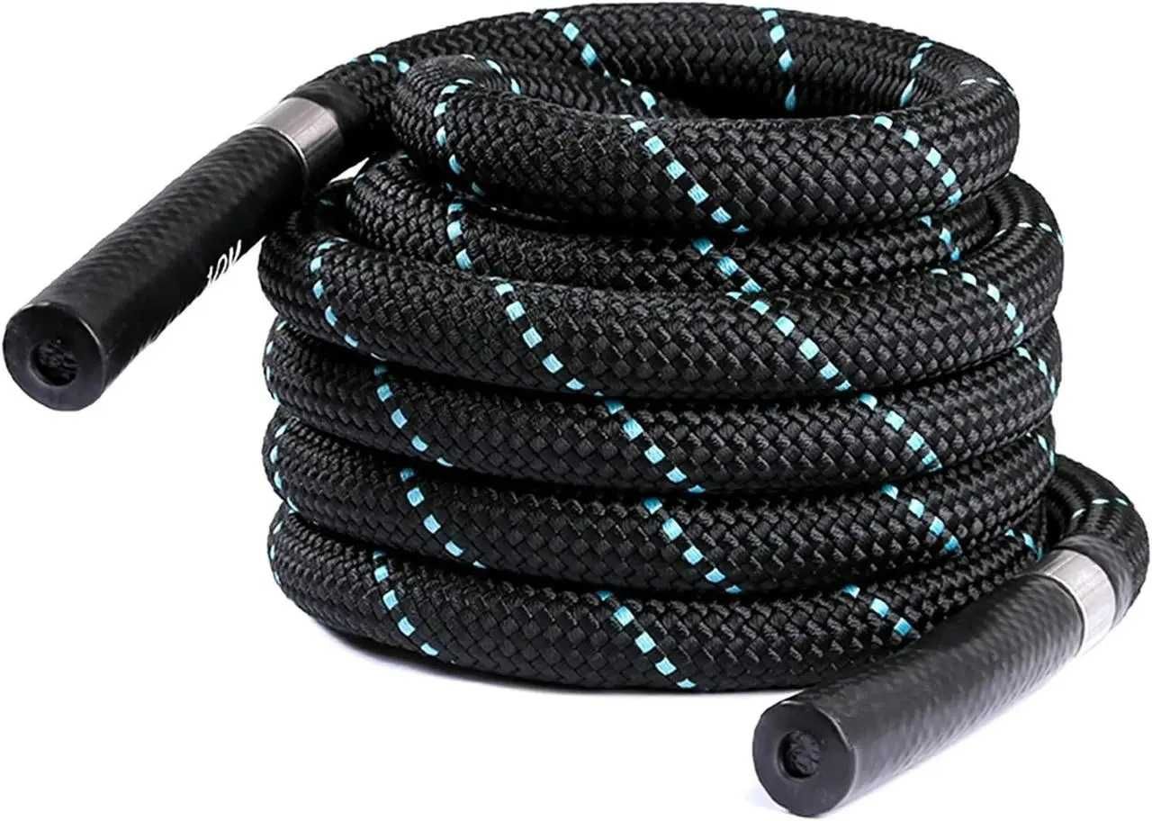 Канат тренувальний для кросфіта 15м Battle Rope WCG 38х15