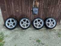 Alufelgi 17 cali pompei 5x112 opony zimowe 7mm