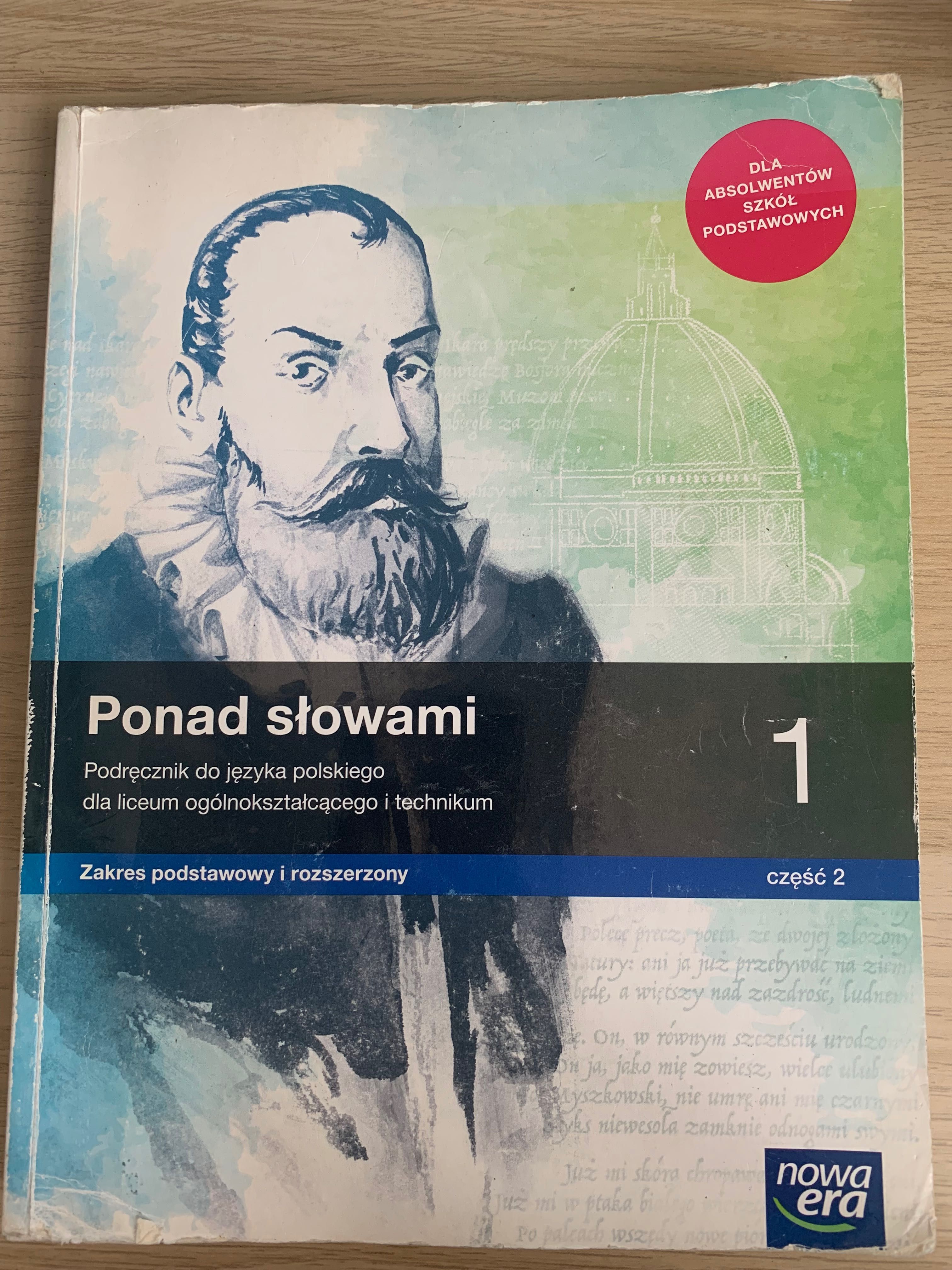 Podręcznik Ponad Słowami klasa 1 cześć 2