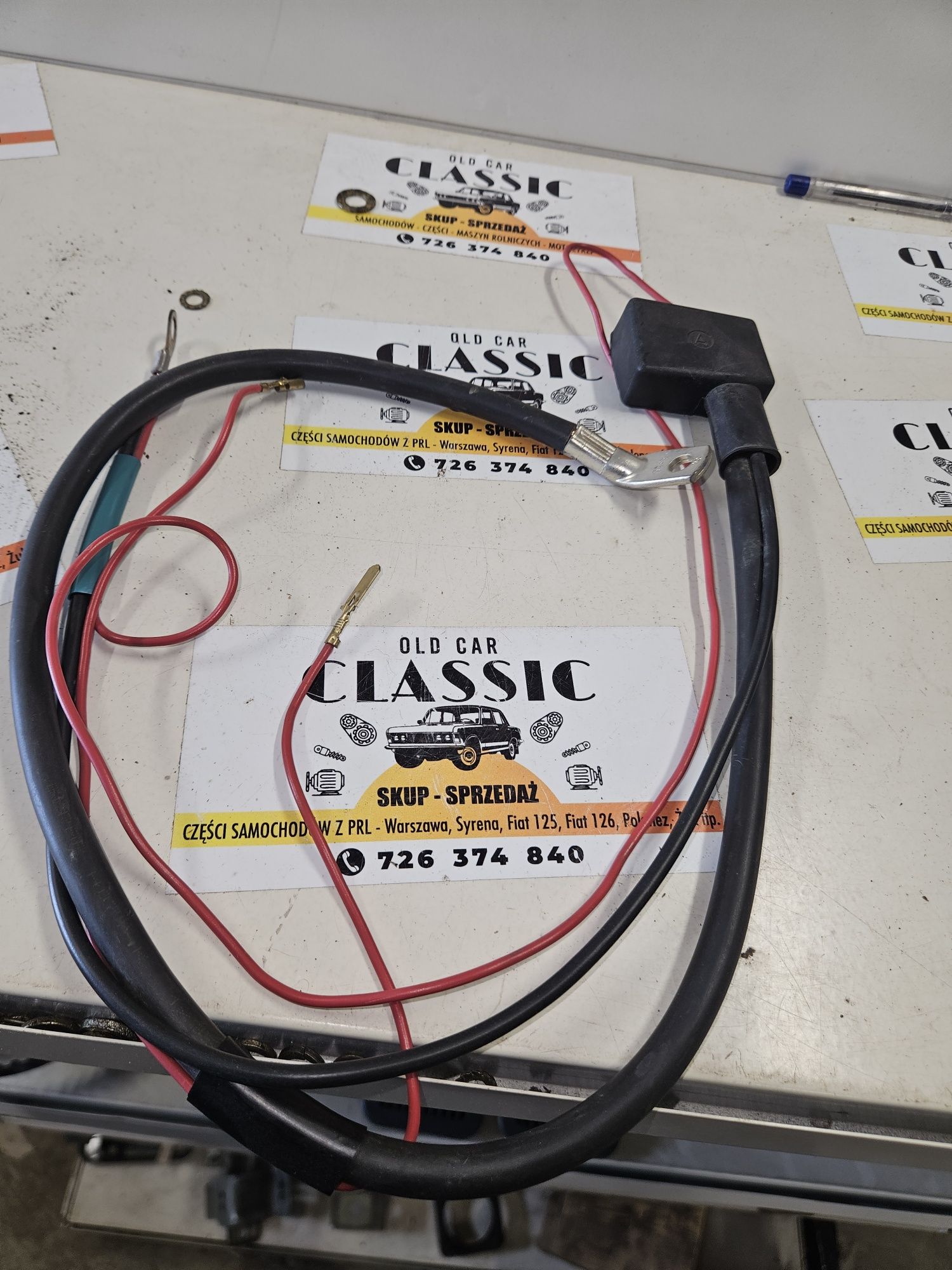 Kabel prądowy fiat polonez