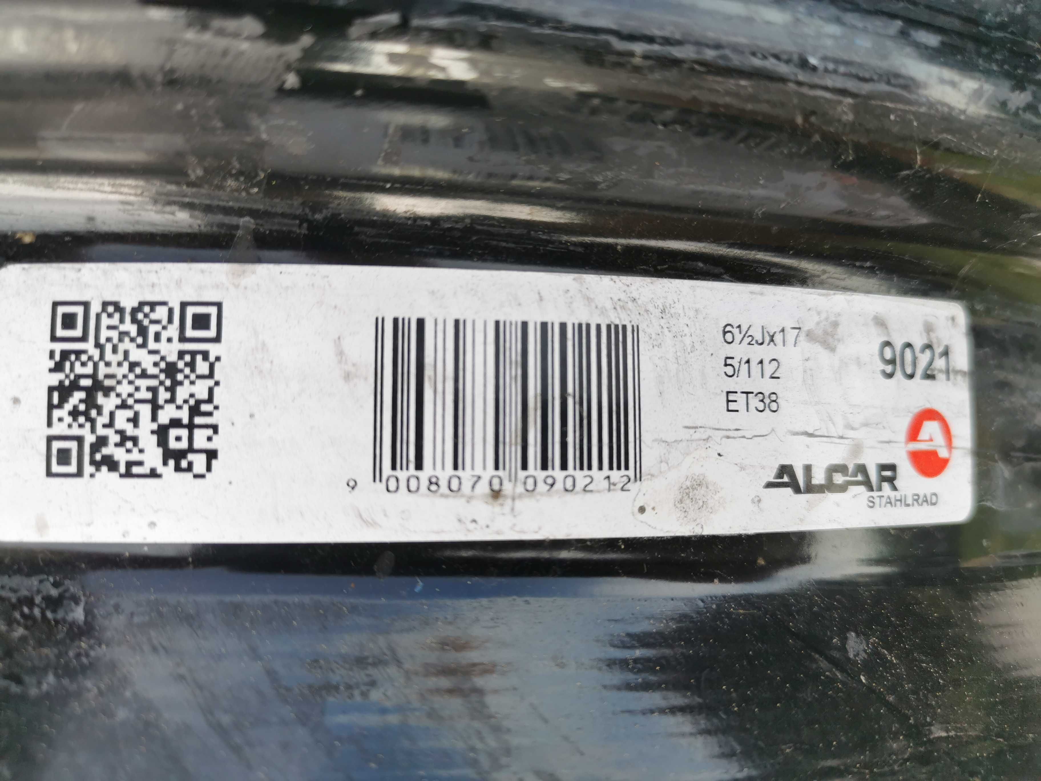 4x felgi stalowe 6,5Jx17 VW Tiguan Skoda Kodiaq Seat Tarraco Audi Q3