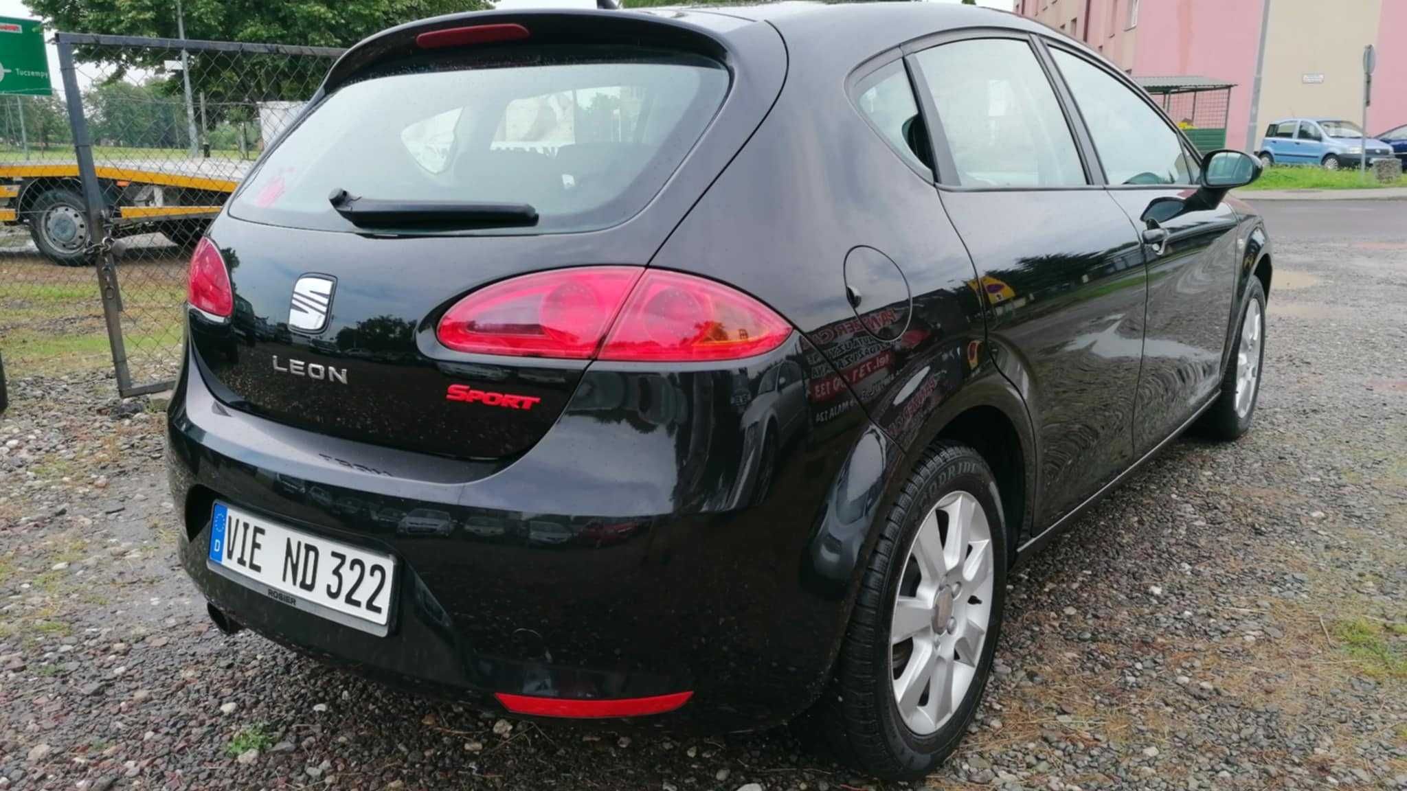 Seat Leon II 2007/08 r, 1.6 Mpi , Alu 16, Klima , z Niemiec Oplacony !
