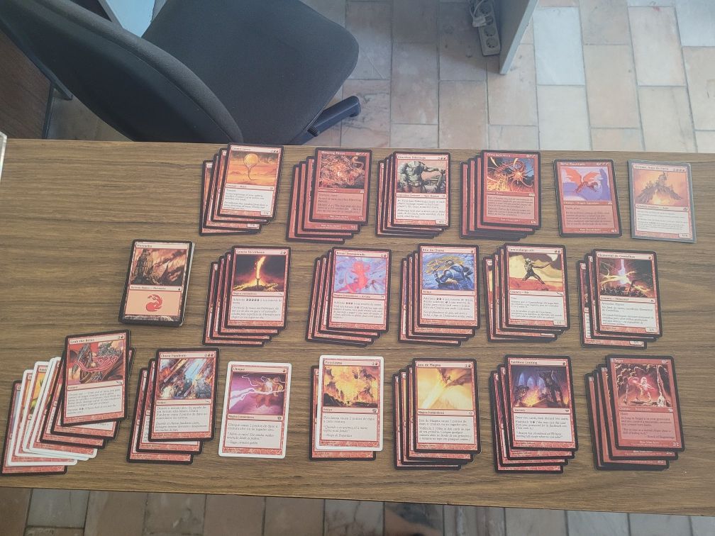 Deck vermelho  mtg  burn