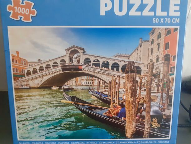 Puzzle Wenecja 1000 elementów kompletne