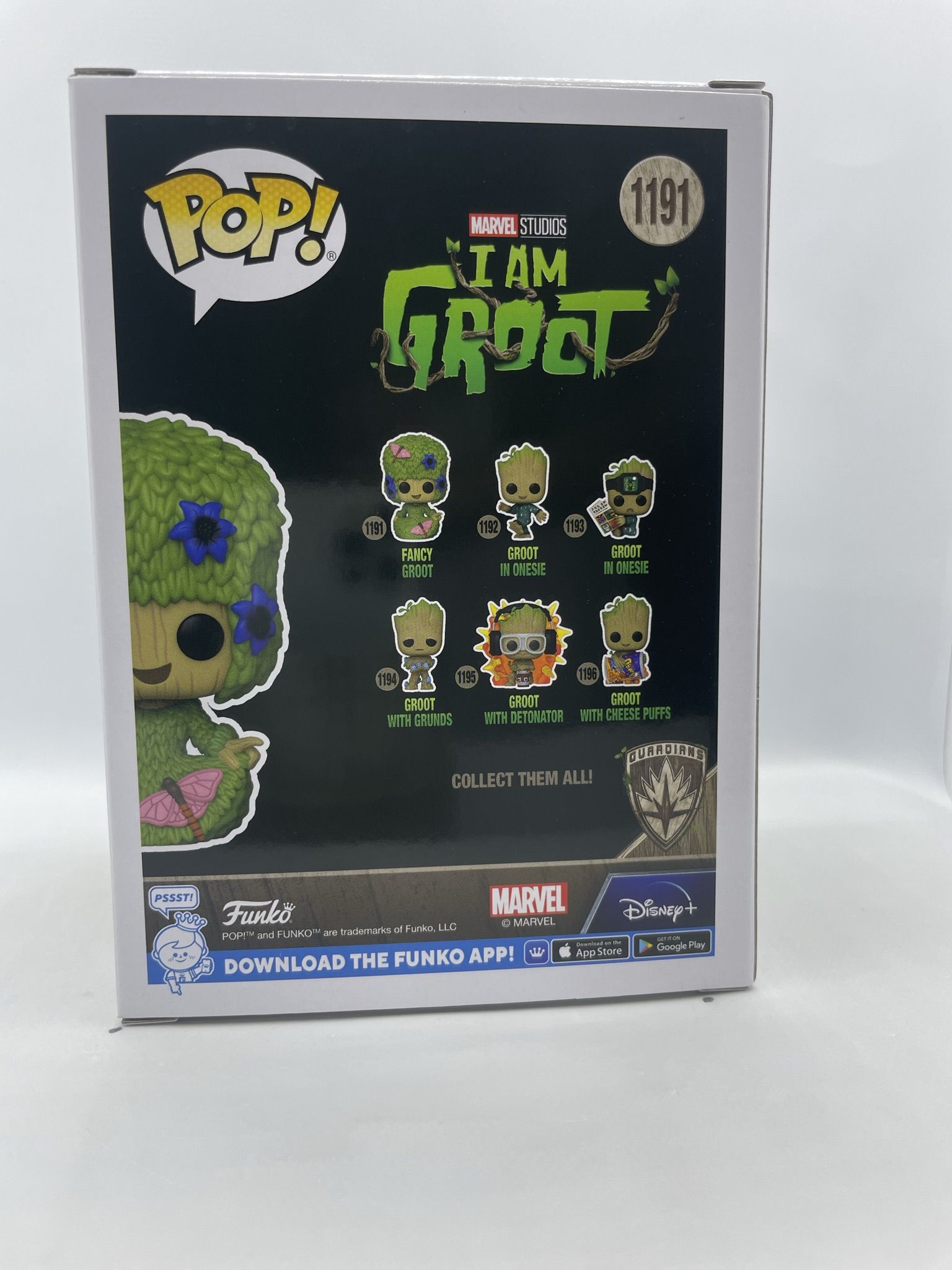 Funko Pop Marvel 1191 Fancy Groot flocked #1