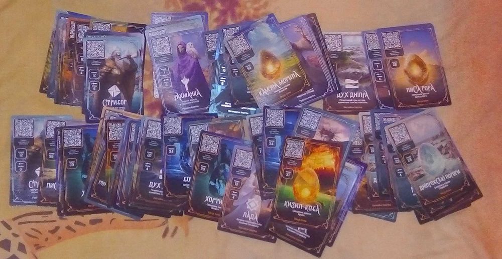 Карточки АТБ Хроніки Сили Хроники Силы Легендарные НЕ сканированные