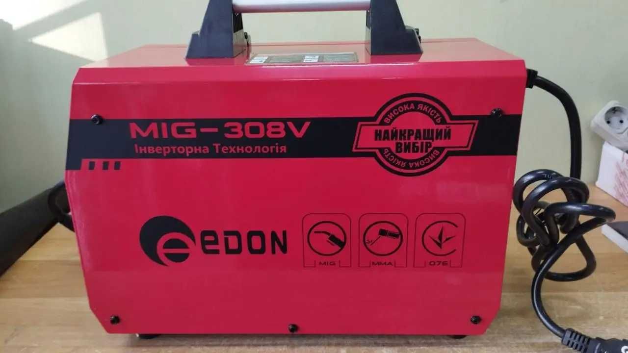 Зварювальний напівавтомат 2 в 1 Edon MIG280V,308V,357A