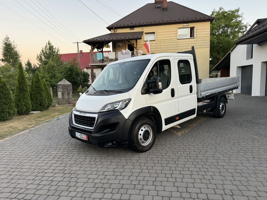 Peugeot Boxer  Piękny !! 53 tys km !! DOKA !! BRYGADÓWKA !! 7 Osób !!