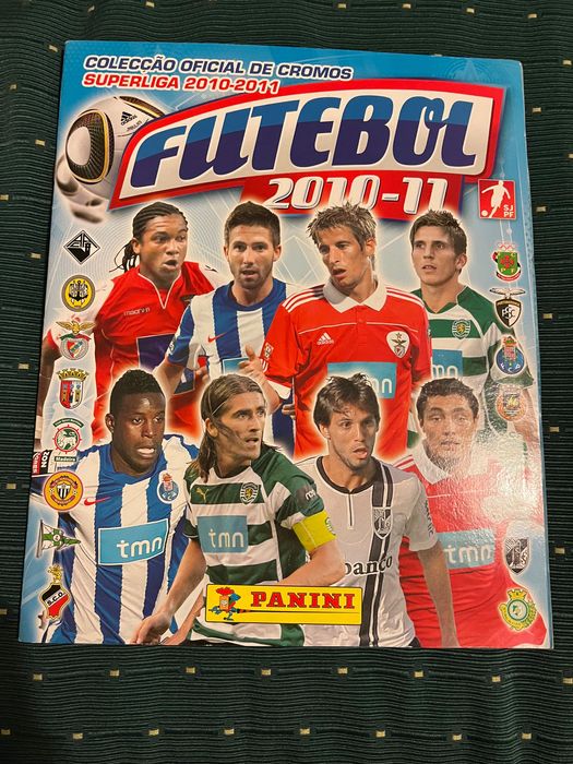 Caderneta Futebol 2010-11 Panini