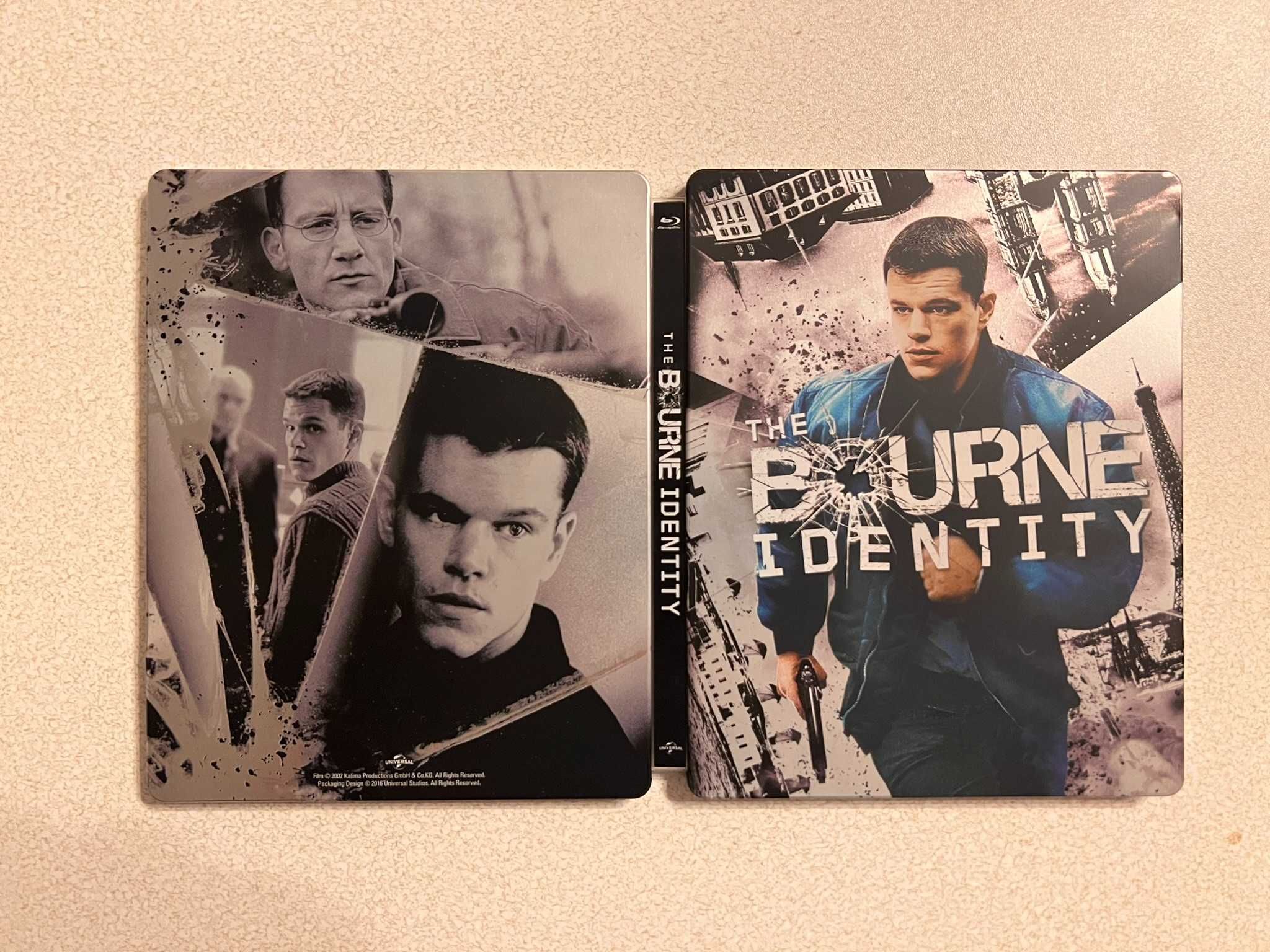 The Bourne Identity Blu-Ray Steelbook PL + protektor