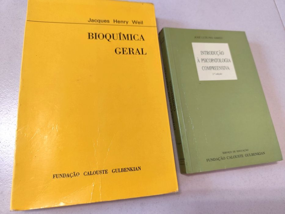 Livros Fundação Calouste Gulbenkian (Psicologia / Antropologia)