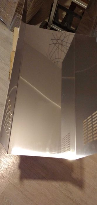 Декоративный короб из нержавейки от вытяжки bosch