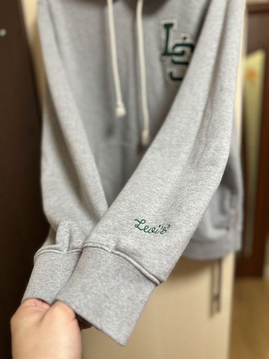 Худі Lrvis, унісекс, сіре