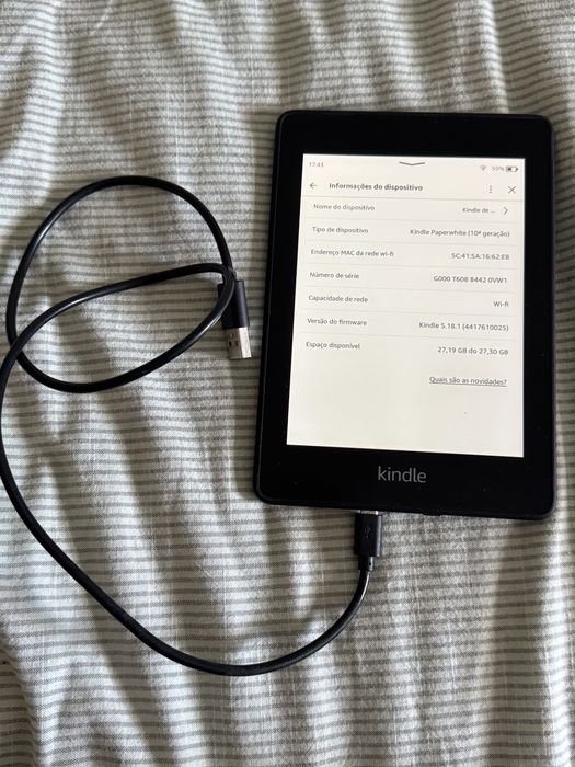 Kindle Paperwhite 10a geracao 32gb
